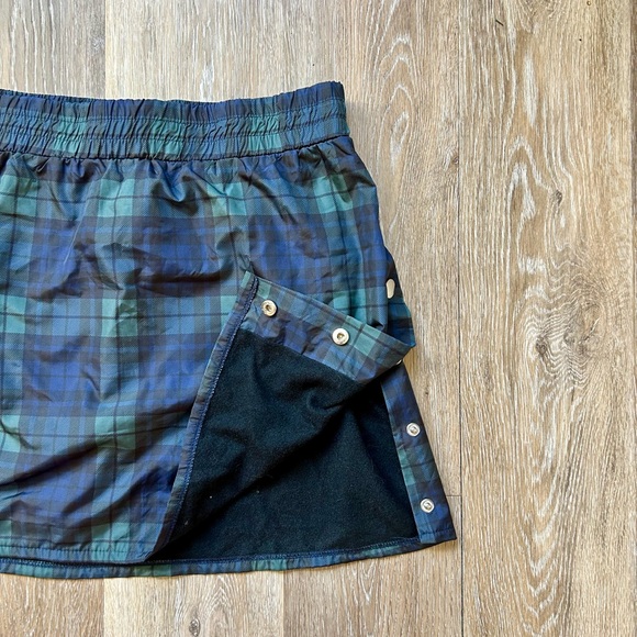 Blue and Green Plaid Forever 21 Mini Skirt - Picture 3 of 4
